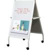 A Children's Easel and chalkboard and markerboard combo is great for story time.