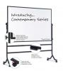 This mobile dry erase melamine whiteboard sits on casters to move easily around a classroom. It is double sided and swivels 360 degrees and locks into place,
